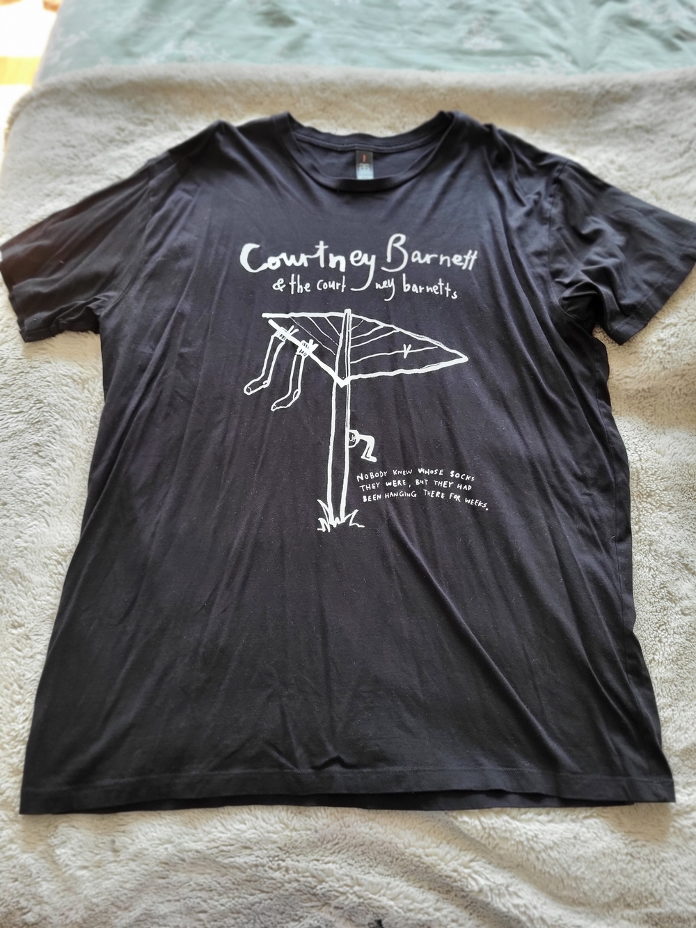 Courtney Barnett Black Graphic Tee